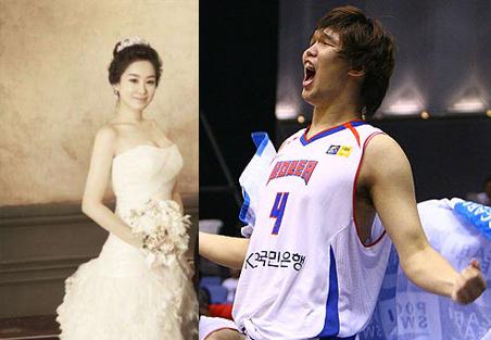 2米21韓國男籃巨獸娶矮51釐米嬌妻，結婚多年無子？妻子：他很努力！