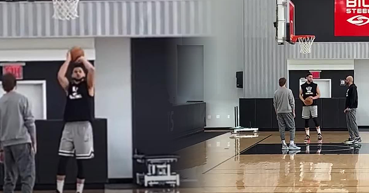 【影片】尷尬！西門在籃網進行投籃訓練，籃下頻頻打鐵遭瘋狂吐槽
