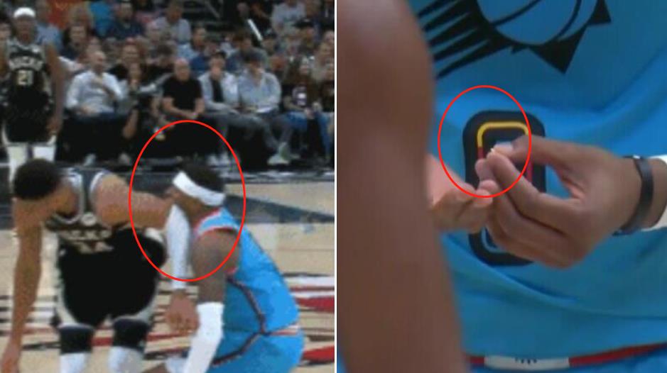 NBA / 【影片】打個球我牙怎麼碎了？字母哥一肘將克雷格幹翻在地，隨後滿地找牙