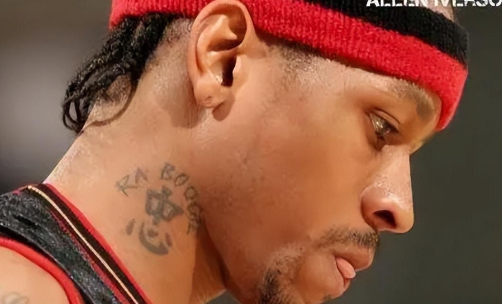 NBA球星中文刺青：普爾紋「永遠的神」，AI脖子上的「忠」成經典中的經典