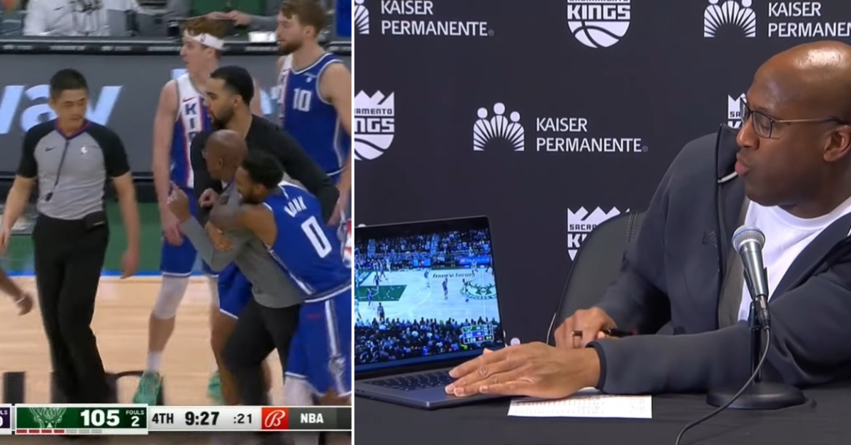 NBA / 【影片】國王主帥布朗暴怒進場！怒罵韓籍裁判遭驅逐，賽後拿電腦展示「不公正」回合