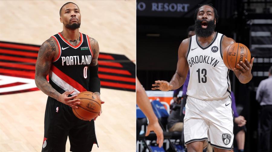 NBA公佈上週最佳球員:哈登再次上榜,Lillard第11次當選創隊史紀錄!-黑特籃球-NBA新聞影音圖片分享社區