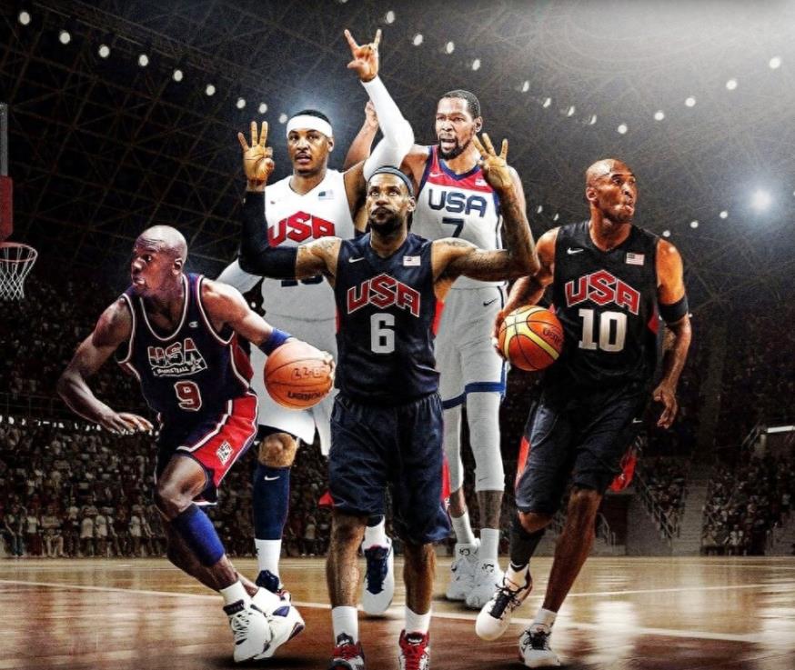 誰是美國男籃隊史最佳？美媒曬5大候選數據：最多球迷力挺杜蘭特-黑特籃球-NBA新聞影音圖片分享社區