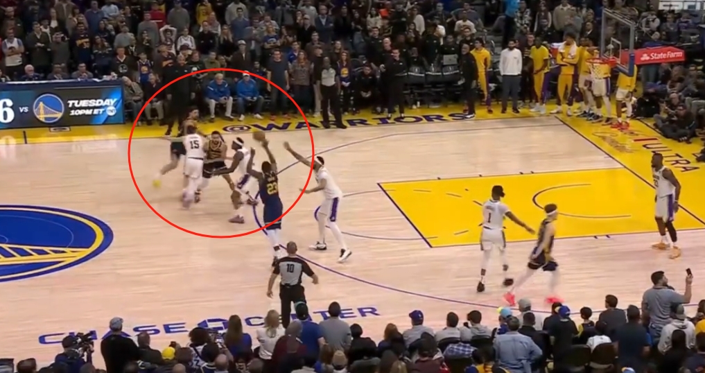 NBA / 【影片】不愧為湖勇大戰!K湯借Curry掩護,晃起里夫斯投進絕平球!比賽進入2OT-黑特籃球-NBA新聞影音圖片分享社區