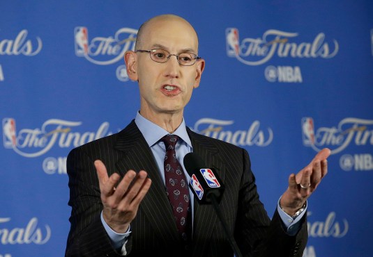 Adam Silver says too much data is unknown to predict an NBA return