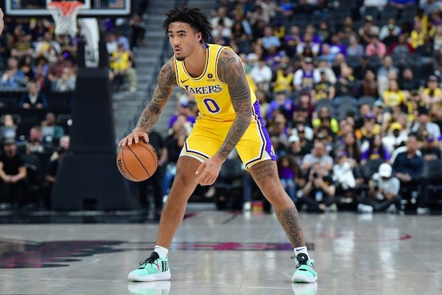 NBA: Preseason-Brooklyn Nets at Los Angeles Lakers