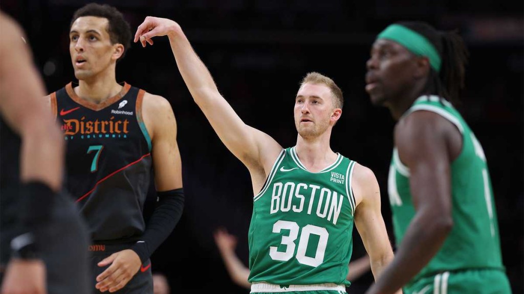 綠衫軍的板凳射手也太扯了！出賽僅22分鐘，就刷新NBA歷史紀錄！大合約有了-黑特籃球-NBA新聞影音圖片分享社區
