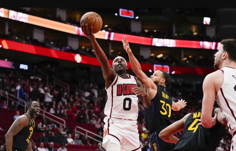 NBA / 拒絕24分逆轉！柯瑞背靠背貢獻27+5三分，助力勇士賽季三殺火箭 （影）-黑特籃球-NBA新聞影音圖片分享社區