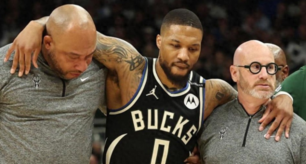 NBA / 1-3落後,公鹿還遭遇雙重危機!里拉德恐跟腱撕裂還剩兩年大合約,老河流帥位也難保?-黑特籃球-NBA新聞影音圖片分享社區