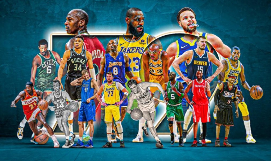 美媒評NBA歷史79大球星：詹姆斯再次超過喬丹，杜蘭特第12，柯瑞第13！