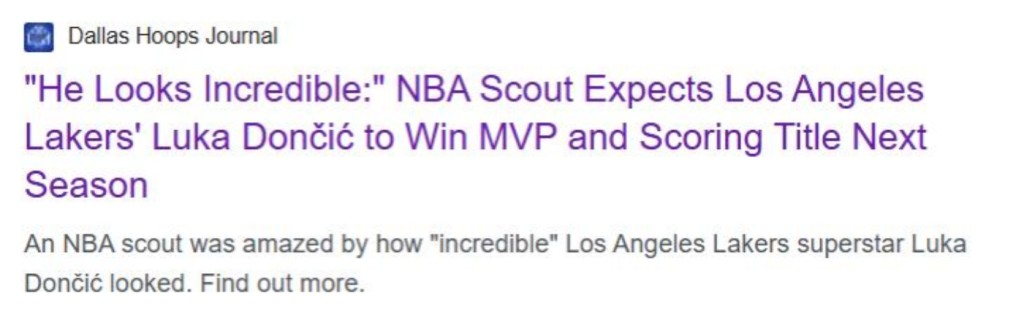 湖人聘請前獨行俠體能教練!球探看好東契奇:下賽季拿MVP+得分王!-黑特籃球-NBA新聞影音圖片分享社區