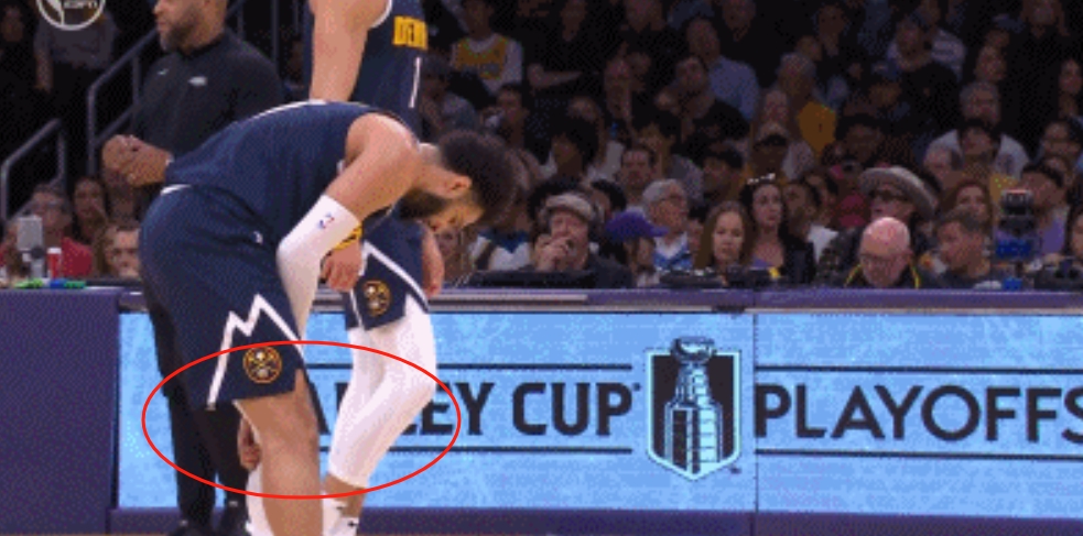 NBA / 系列賽還有變數？金塊官方：穆雷小腿拉傷或傷停！昨日節末疑似小腿拉傷一幕曝光！