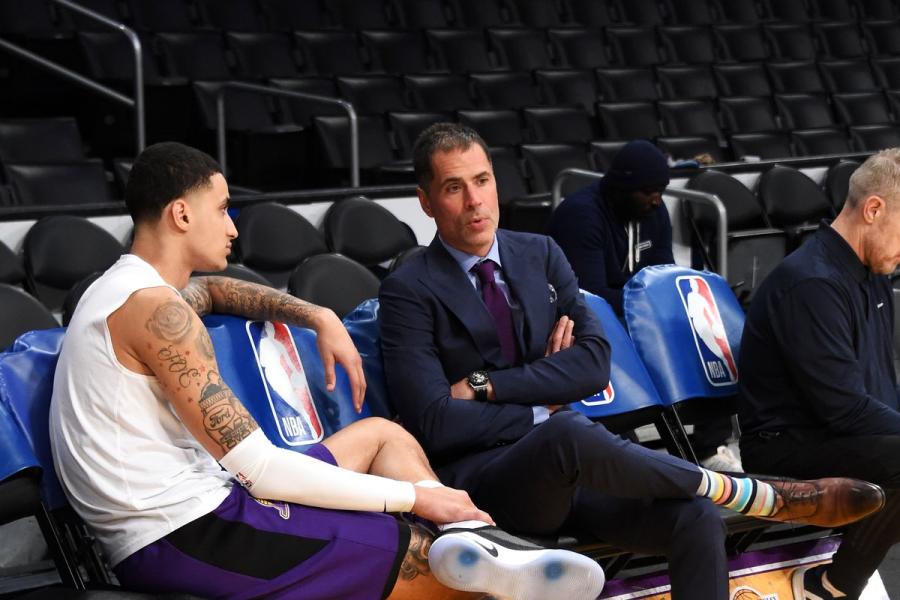 Rob Pelinka says Lakers haven't discussed extension with Kyle Kuzma yet - Silver Screen and Roll