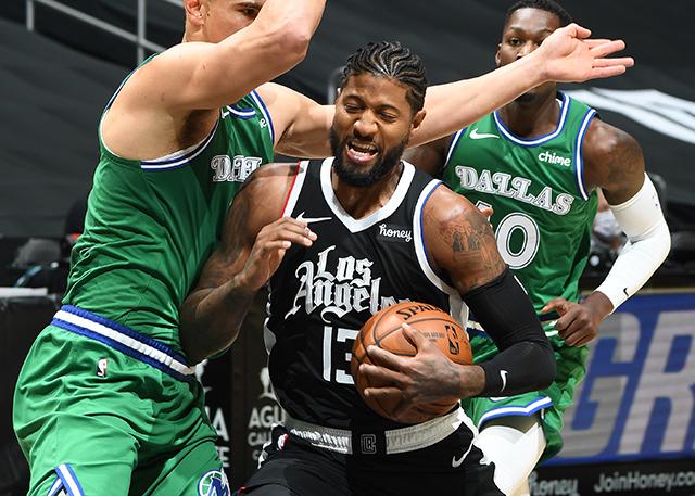 51分大勝！Leonard缺陣，東契奇準大三元，喬治15+4，獨行俠痛宰快艇（影）-黑特籃球-NBA新聞影音圖片分享社區