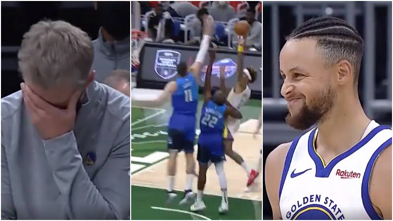 【影片】買到假貨?看到Oubre不傳球執意單打,柯瑞詭異哭笑,科爾掩面無語…-黑特籃球-NBA新聞影音圖片分享社區