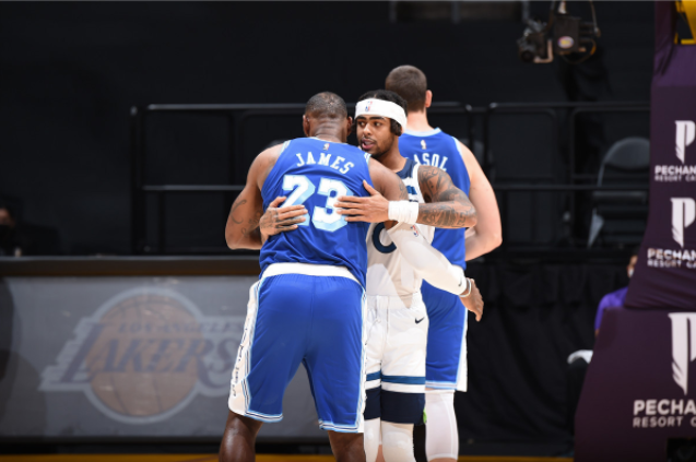 詹皇18+9三節打卡，庫茲馬20分，小Gasol 12+7+8+4火鍋，湖人36分血洗灰狼！（影）-黑特籃球-NBA新聞影音圖片分享社區