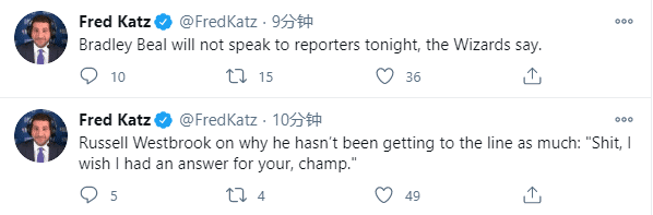 巫師又輸了！Beal拒絕採訪，威少落寞獨坐不願離場，賽後更是怒爆粗口！-黑特籃球-NBA新聞影音圖片分享社區