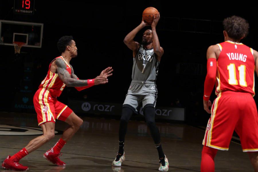 杜厄合砍58分籃網擊退老鷹，特雷楊空砍30+6+11！（影）-黑特籃球-NBA新聞影音圖片分享社區