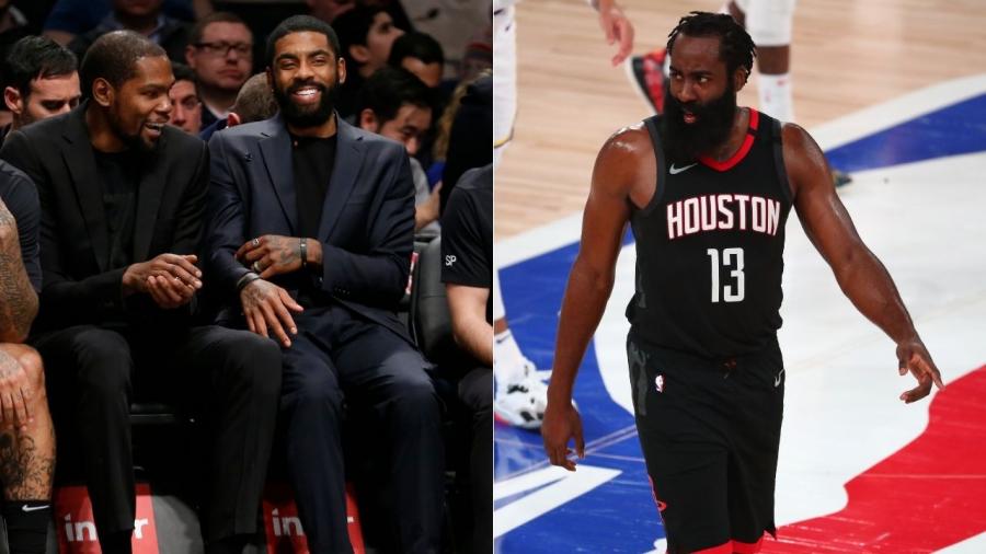 Will the Nets be allowed to play with two balls?': Skip Bayless on James Harden joining Kevin Durant and Kyrie Irving | The SportsRush