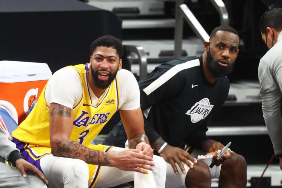 湖人59勝0負定律終結！詹皇賽後攬責：我的問題，沒有給一眉哥創造機會！-黑特籃球-NBA新聞影音圖片分享社區