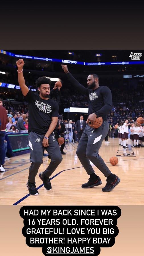 家人永遠放在第一位！詹皇迎來36歲生日，將IG頭像換成兒女三人，湖人全隊送上祝福！-黑特籃球-NBA新聞影音圖片分享社區