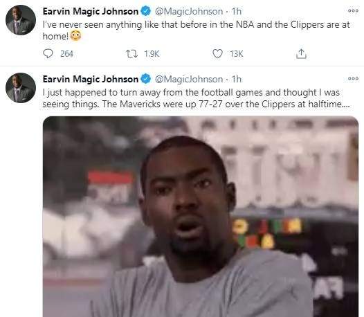 Kawhi缺陣，快艇半場竟落後50分！魔術師：我這輩子都沒見過這種事，更可笑的這是快艇主場！-黑特籃球-NBA新聞影音圖片分享社區