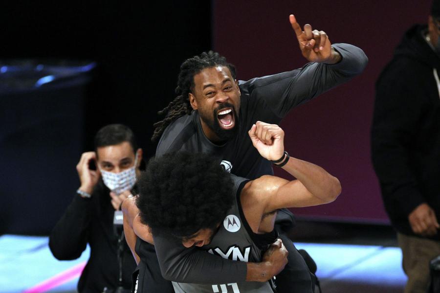 DeAndre Jordan, Jarrett Allen share adorable celebration after victory over Hawks