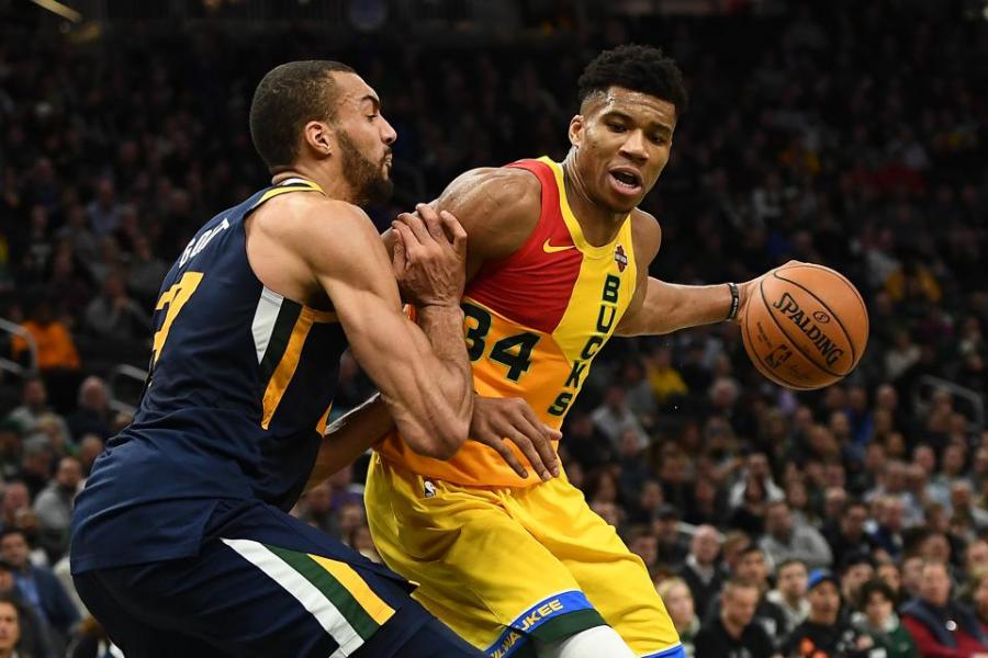 Giannis Antetokounmpo, Rudy Gobert And The NBA's 10 Most Prolific Finishers In 2019-20