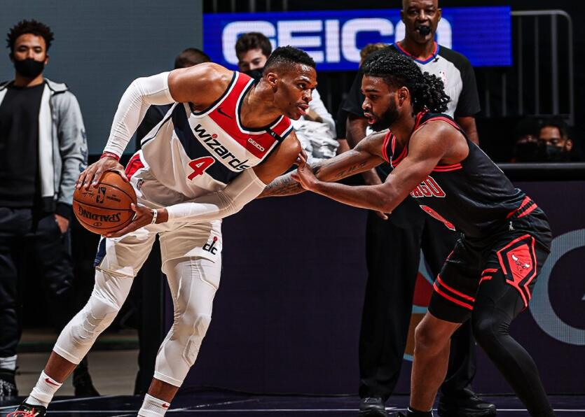 先發五虎僅他勝負值為正！威少轟21+15+11連續三場大三元，巫師輸球真不能怪他！（影）-黑特籃球-NBA新聞影音圖片分享社區