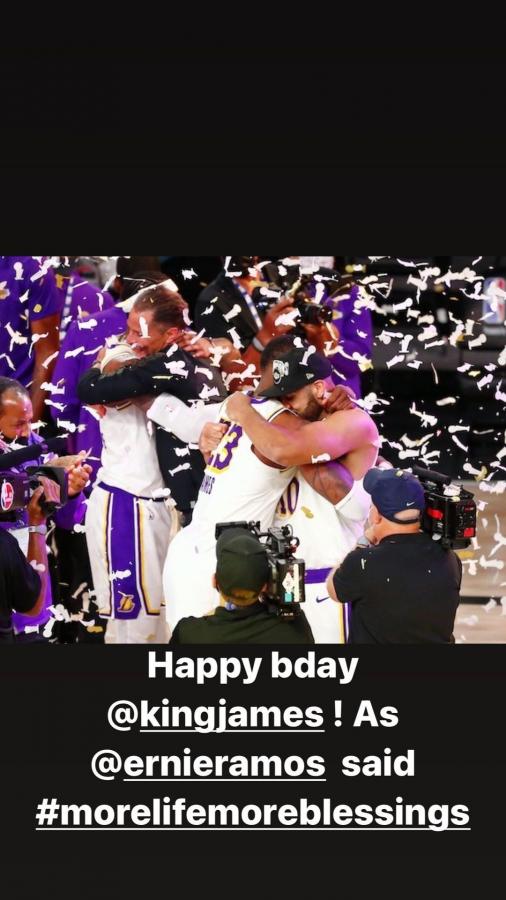 家人永遠放在第一位！詹皇迎來36歲生日，將IG頭像換成兒女三人，湖人全隊送上祝福！-黑特籃球-NBA新聞影音圖片分享社區