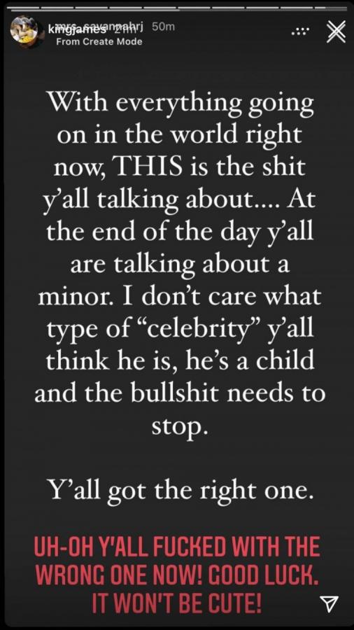 大兒子按讚皮本前妻引熱議！詹皇夫婦憤怒回應網民，Bronny：我只是按讚好朋友的母親！-黑特籃球-NBA新聞影音圖片分享社區