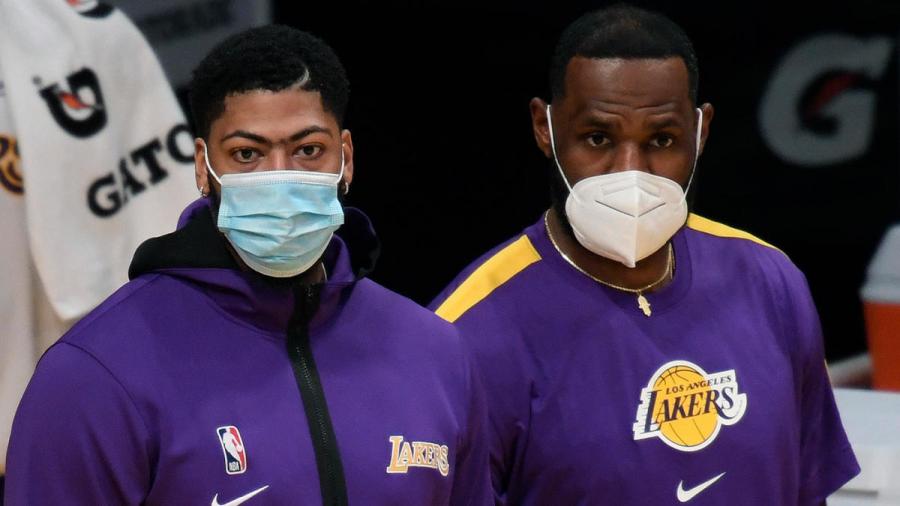 湖人最新傷情報告!一眉哥小腿挫傷明日出戰成疑,詹皇大概率繼續上陣!-黑特籃球-NBA新聞影音圖片分享社區