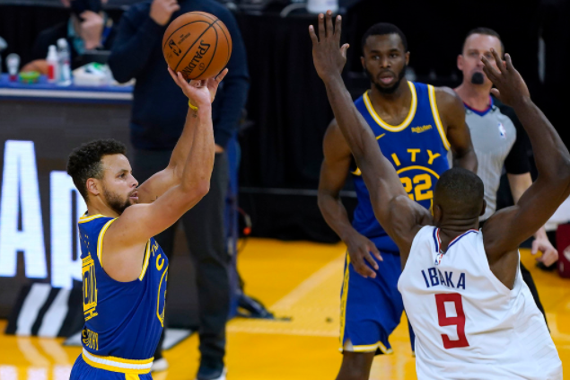 22分逆轉!柯瑞狂轟38+11,可愛喬治聯手空砍49分,勇士戰勝快艇!(影)-黑特籃球-NBA新聞影音圖片分享社區