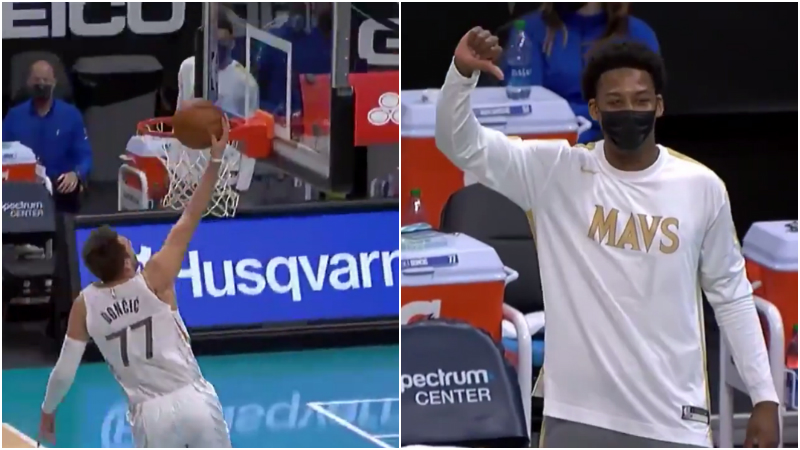 【影片】東契奇抄截快攻，面對空無一人的籃框竟然不灌，慘遭隊友「鄙視」！-黑特籃球-NBA新聞影音圖片分享社區