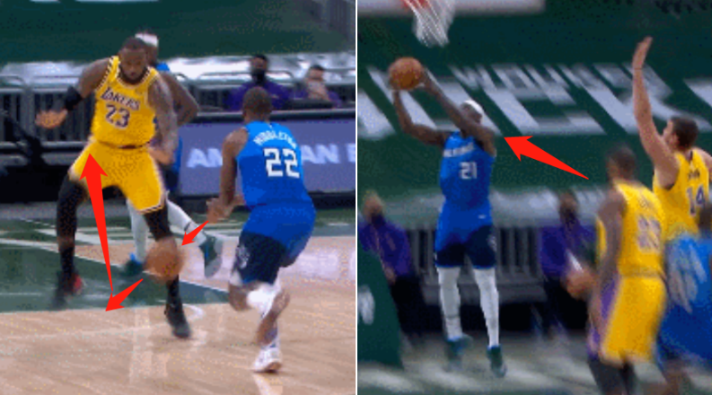 【影片】詹姆斯遭穿襠戲耍!公鹿二當家這膽子太大了,敢在太歲頭上動土!-黑特籃球-NBA新聞影音圖片分享社區