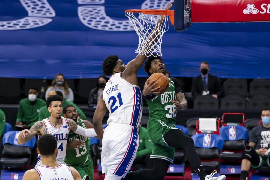 又懟起來了!聰明哥諷刺Embiid是水貨:騙犯規是籃球智商?-黑特籃球-NBA新聞影音圖片分享社區