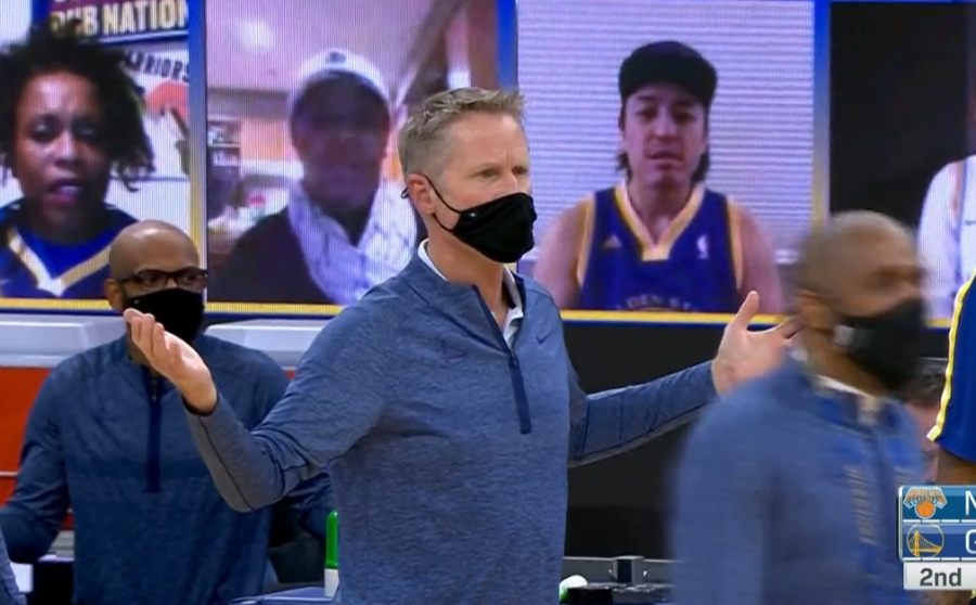 柯瑞半場轟20分，而裁判太搶戲，格林吞2T遭驅逐，勇士半場慘遭尼克壓制！（影）-黑特籃球-NBA新聞影音圖片分享社區