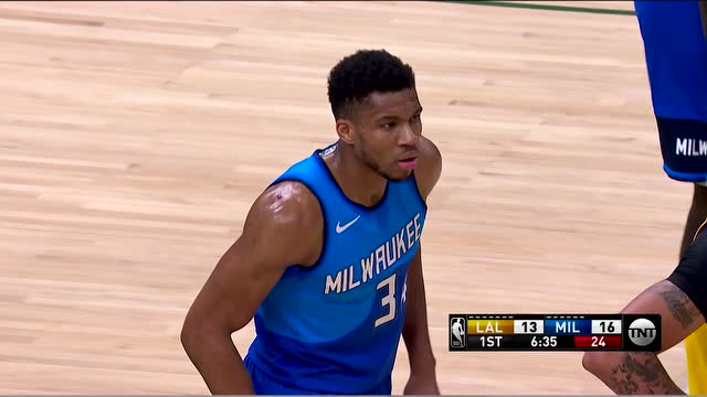 湖人勝公鹿取客場8連勝，詹姆斯34+6+8，字母哥25+12！（影）-黑特籃球-NBA新聞影音圖片分享社區