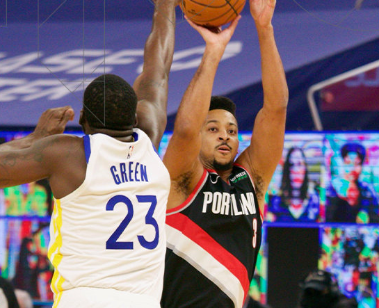 Lillard 34+8,McCollum 28分,Curry 26+8,拓荒者大勝勇士!(影)-黑特籃球-NBA新聞影音圖片分享社區