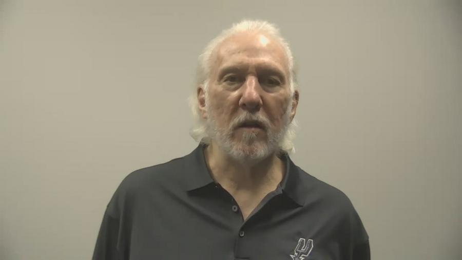 You'll see him this weekend' | Coach Popovich says he thinks Derrick White will return from his toe injury soon | kens5.com