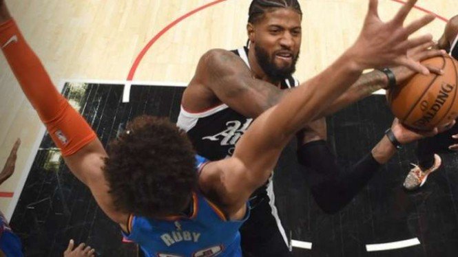 Kawhi Leonard dan Paul George Garang, Clippers Menang 6 Kali Beruntun