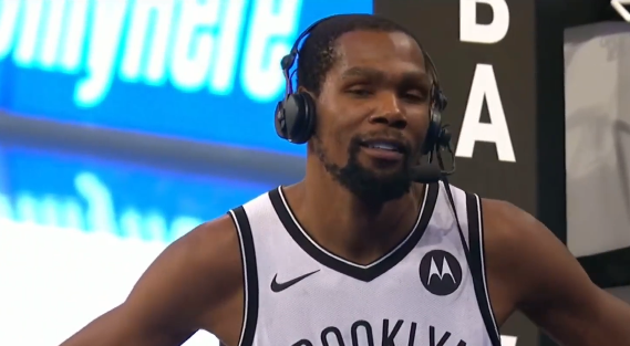 怎麼看聯手哈登？杜蘭特微微一笑：等交易完成後再談，還沒正式達成呢！-黑特籃球-NBA新聞影音圖片分享社區