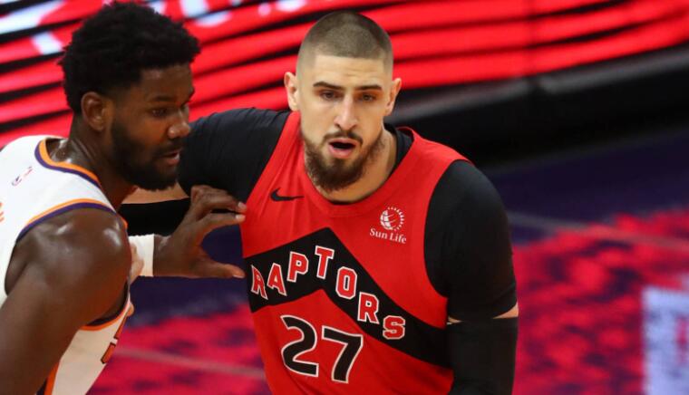 暴龍裁員,內線高塔被拋棄!籃網獲補強良機,哈登跟他可以配合的很好!-黑特籃球-NBA新聞影音圖片分享社區