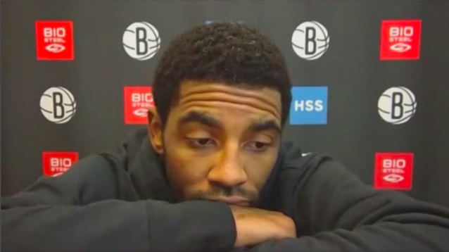 Nets' Kyrie Irving addresses absence: 'I'd be lying sitting here and saying I don't feel what's going on in the world'