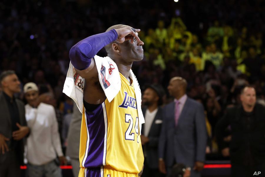 NBA's Kobe Bryant Scores 60 Points in Farewell Game | Voice of ...