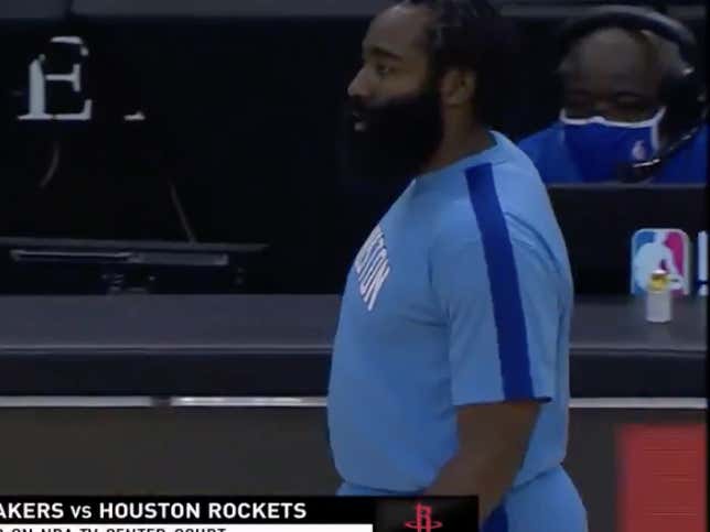 James Harden Is Not Pregnant, Just Eating Good | Barstool Sports