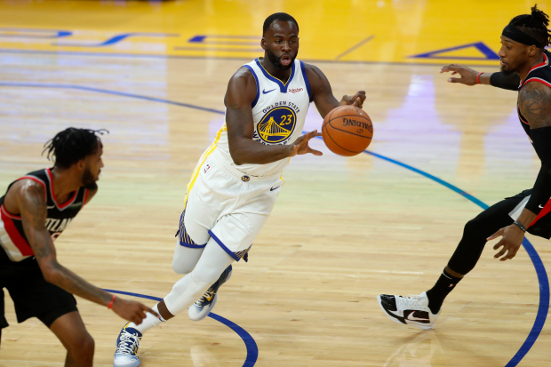 Takeaways from Draymond Green's debut and the Warriors loss to the Trail  Blazers â Marin Independent Journal