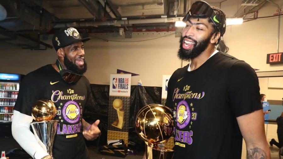 Anthony Davis: LeBron James tells me Lakers are my team - ProBasketballTalk  | NBC Sports