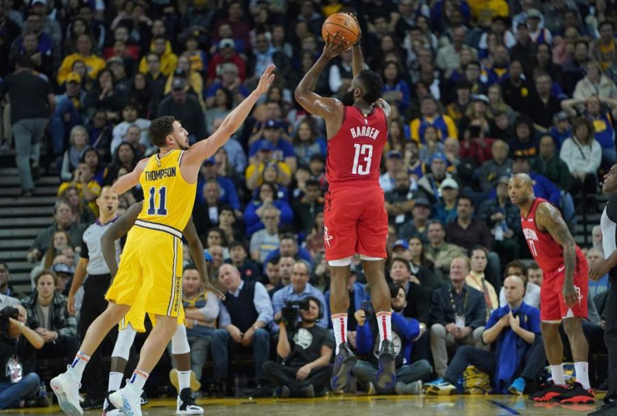 Rockets Reboot: James Harden and the shot that broke Oracle Arena's back –  The Athletic