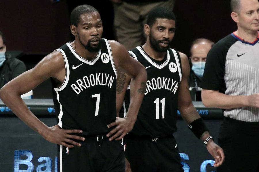 Irving, Durant help Nets smash Warriors in NBA opener - UPI.com